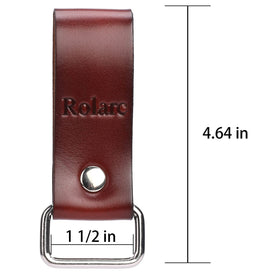 Rolarc belt-clip tape measure holder on belt for versatile use