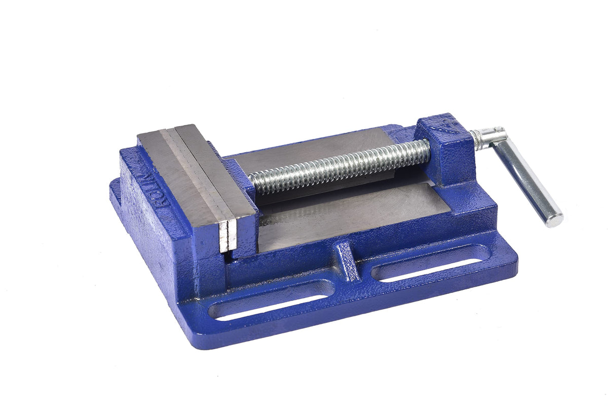 ROLIN vise securing wood and metal during drilling and gluing