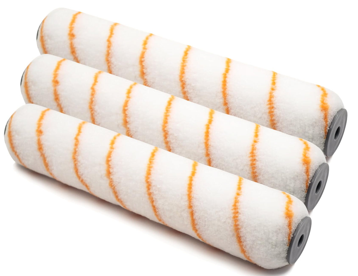 ROLLINGDOG 12in roller cover overview for smooth, even paint application