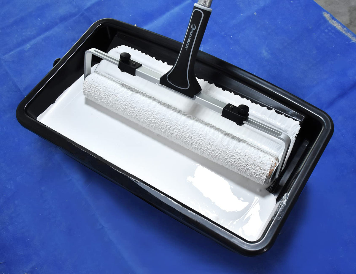 ROLLINGDOG 18-inch microfiber sleeves deliver smooth finish for large surfaces.