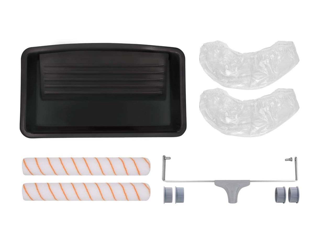 ROLLINGDOG 18-inch frame and roller assembly for rapid big-area painting.