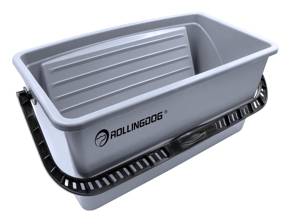 ROLLINGDOG 18 inch paint bucket ideal for large roller projects.
