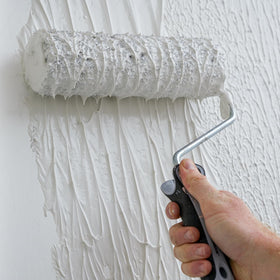 ROLLINGDOG drywall roller nap—precise coat with minimal drips for a professional finish.