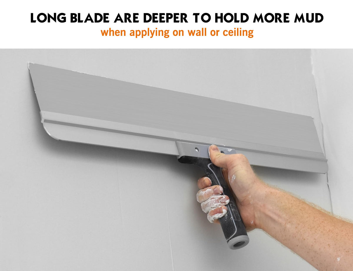 ROLLINGDOG durable rust-resistant drywall knife for long-lasting performance.