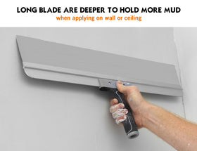 ROLLINGDOG durable rust-resistant drywall knife for long-lasting performance.