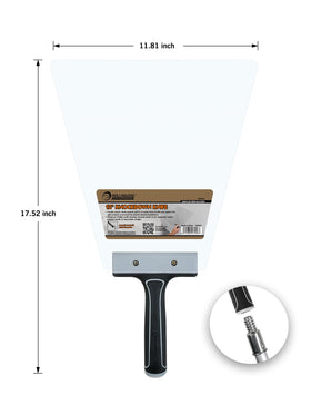ROLLINGDOG knockdown knife with extension pole compatibility for hard-to-reach ceilings