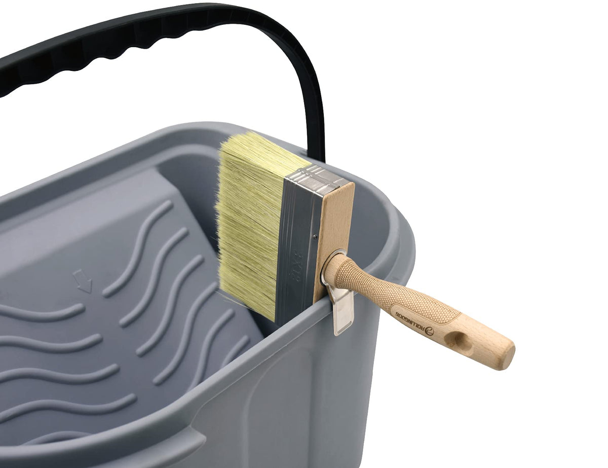 ROLLINGDOG limewash brush wall application for even coverage
