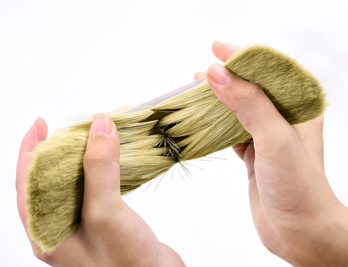 ROLLINGDOG limewash brush wood handle with ergonomic grip