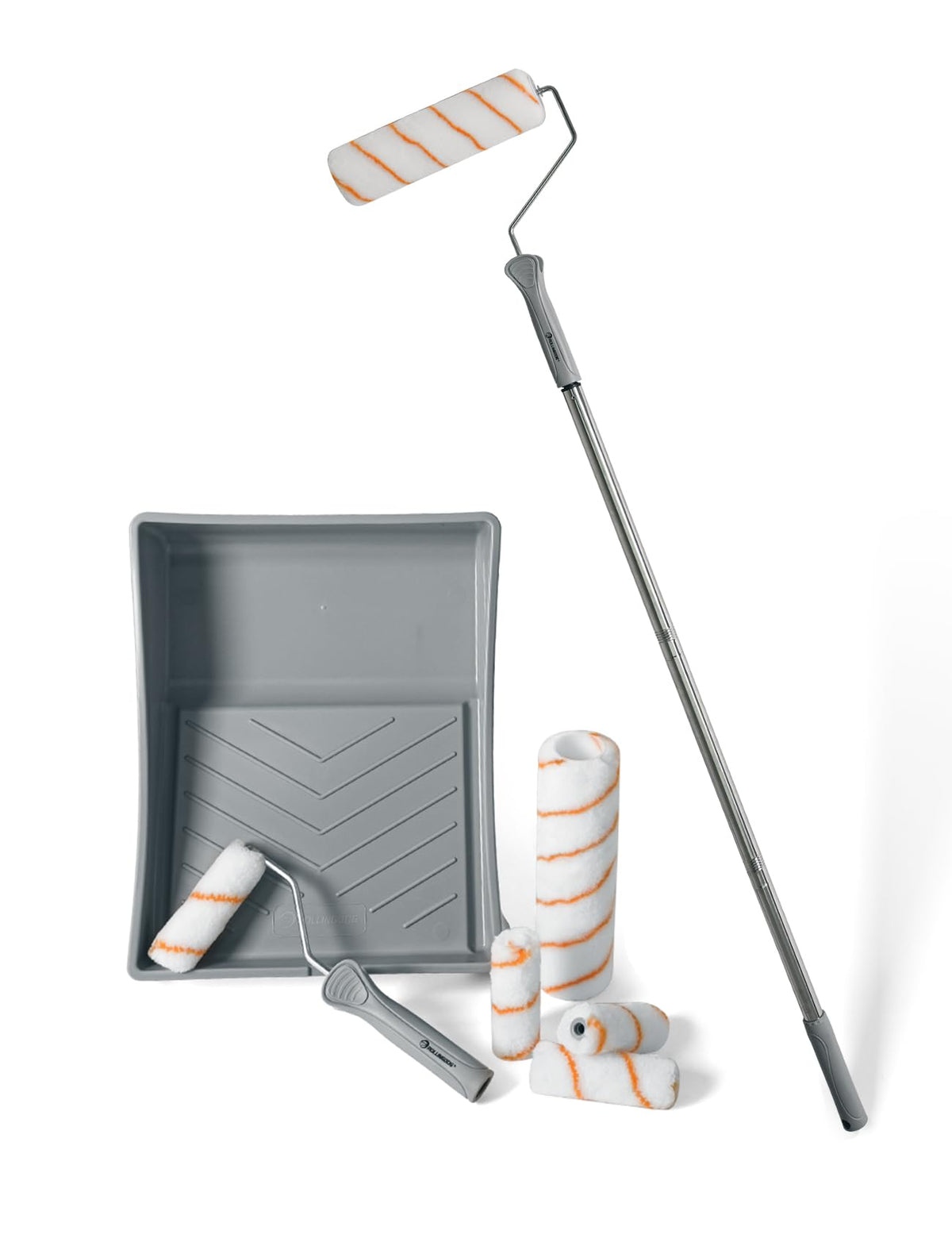 ROLLINGDOG extension pole assembly offers flexible setup.