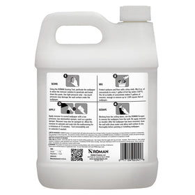 ROMAN concentrate remover bottle, ready to mix for up to 1,500 sq ft.