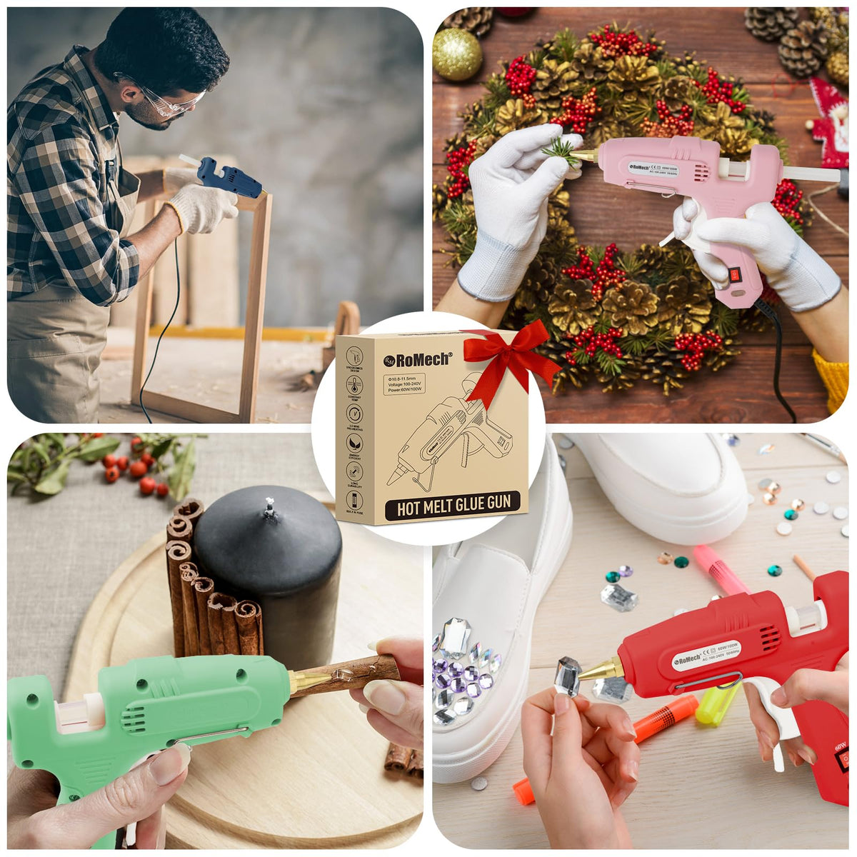 ROMECH kit includes 21 odor-free sticks for longer crafting sessions