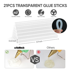 ROMECH drip-free-brass-nozzle keeps work area clean.
