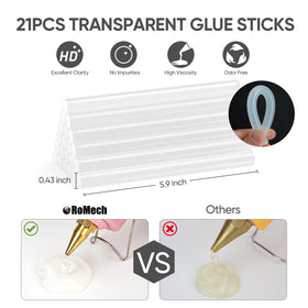 ROMECH dual-temperature control enables quick setup for materials.