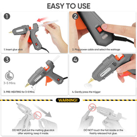 ROMECH fast preheating heats quickly for busy DIY sessions