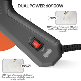 ROMECH industrial-grade glue gun suited for hobby to professional projects