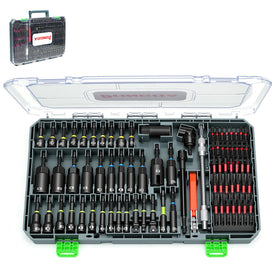 Rongda 86-piece magnetic impact set case provides organized storage and quick access.