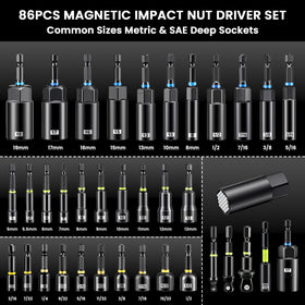 Rongda deep socket design helps reach recessed fasteners in tight spaces.