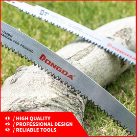 Rongda triple-ground teeth blade delivering aggressive wood cutting action