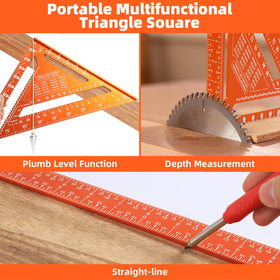 Permanent scale markings provide easy readability in any light