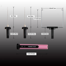 RONGTER metal support frame keeps the tip steady during use.