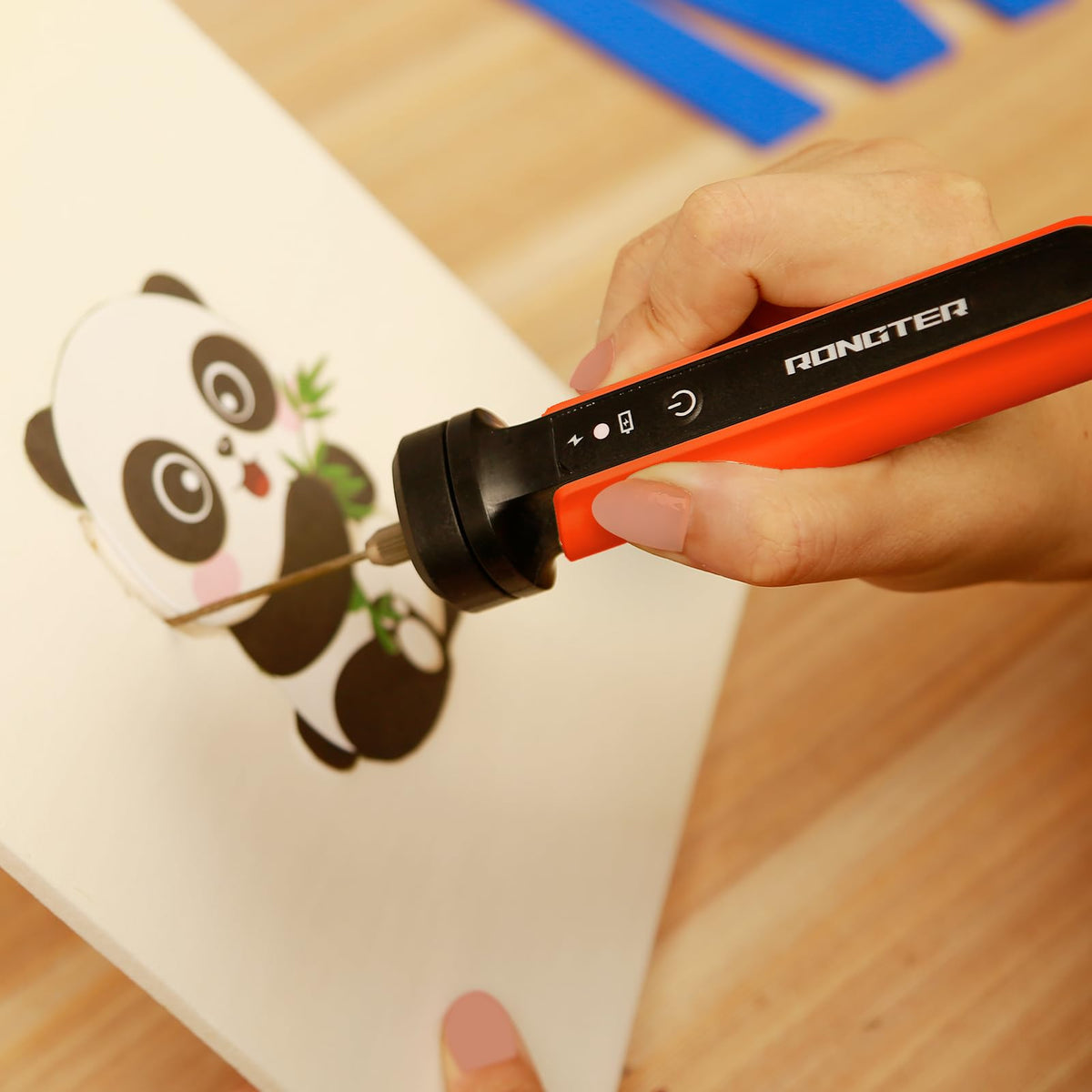 RONGTER multi-material foam cutting supports diverse craft projects.