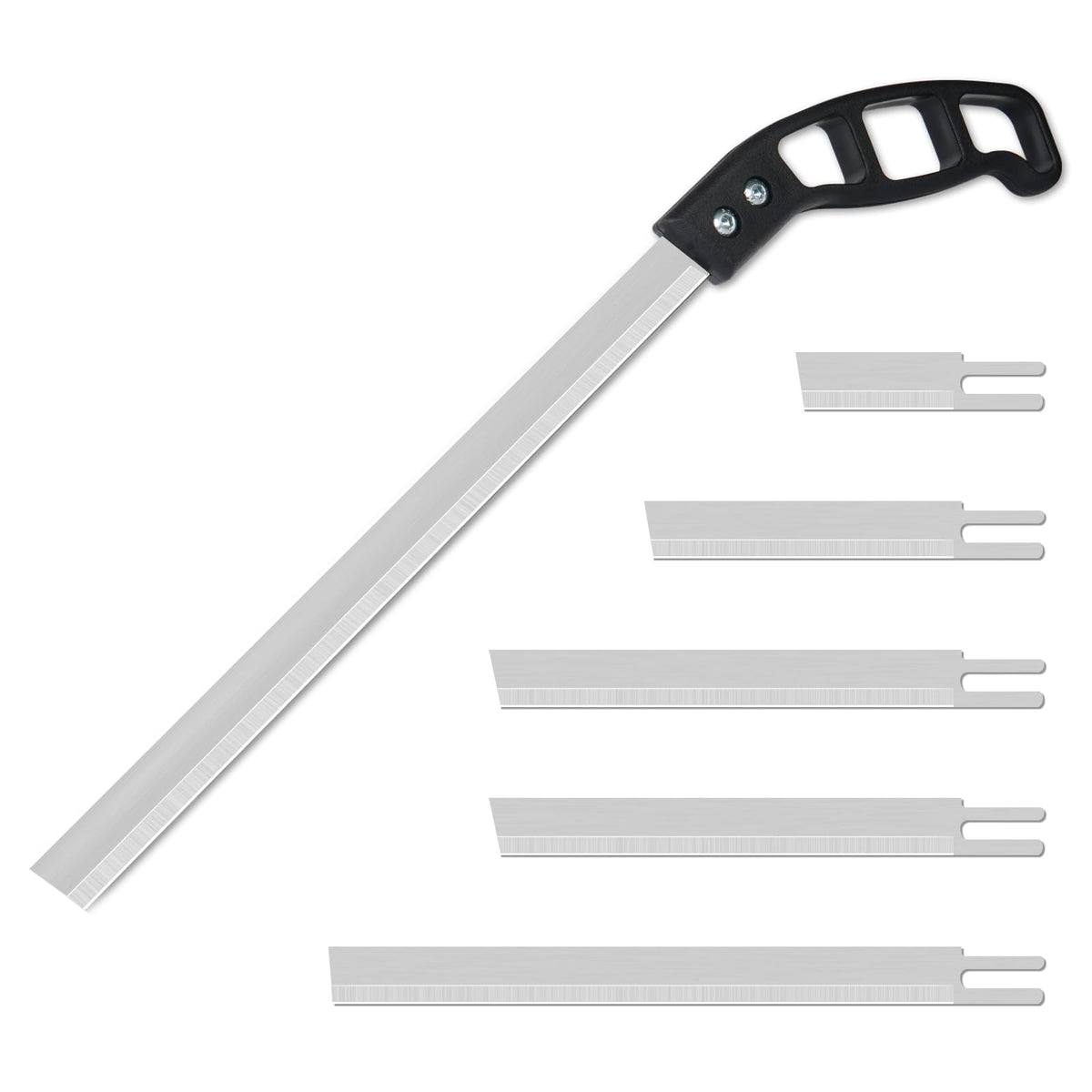 RONGTER sponge cutting knife blade detail for precise, clean foam cuts