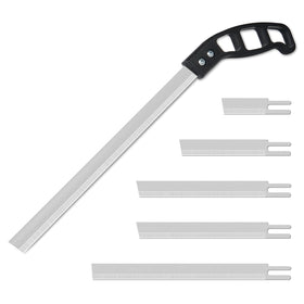 RONGTER sponge cutting knife blade detail for precise, clean foam cuts