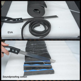 RONGTER Special Sponge Cutting Knife delivers a smooth edge with minimal fraying.