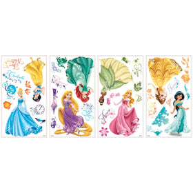 RoomMates Rapunzel princess decals for enchanting rooms with easy removal.