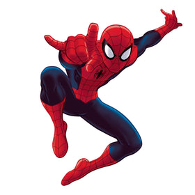 RoomMates Marvel Ultimate Spider-Man giant wall decal, a 53-inch hero, for dramatic room impact.