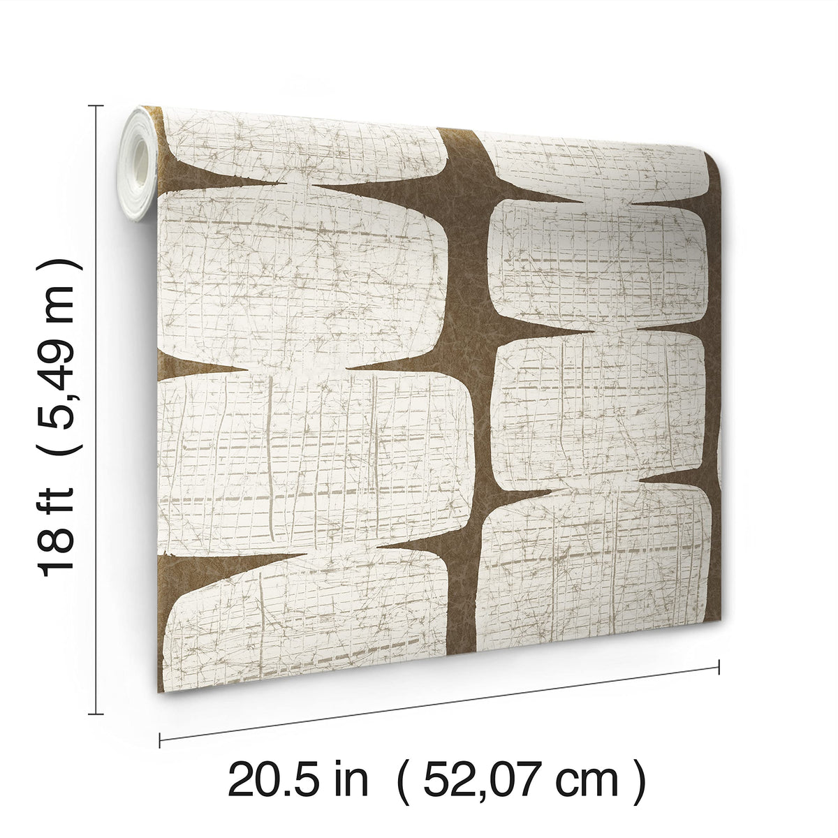 RoomMates RMK12349PL beads wallpaper cabinet backdrop with durable finish.