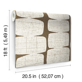 RoomMates RMK12349PL beads wallpaper cabinet backdrop with durable finish.