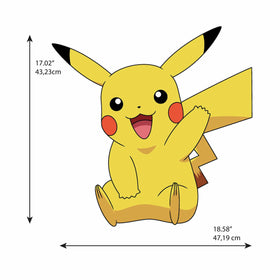 Removable and repositionable decal with no residue for flexible layouts.