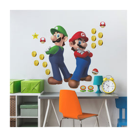 RoomMates renter-friendly Mario decal easy removal without damage.