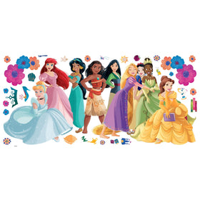 RoomMates RMK5330GM Cinderella and friends illustration brighten walls with removable decal art.