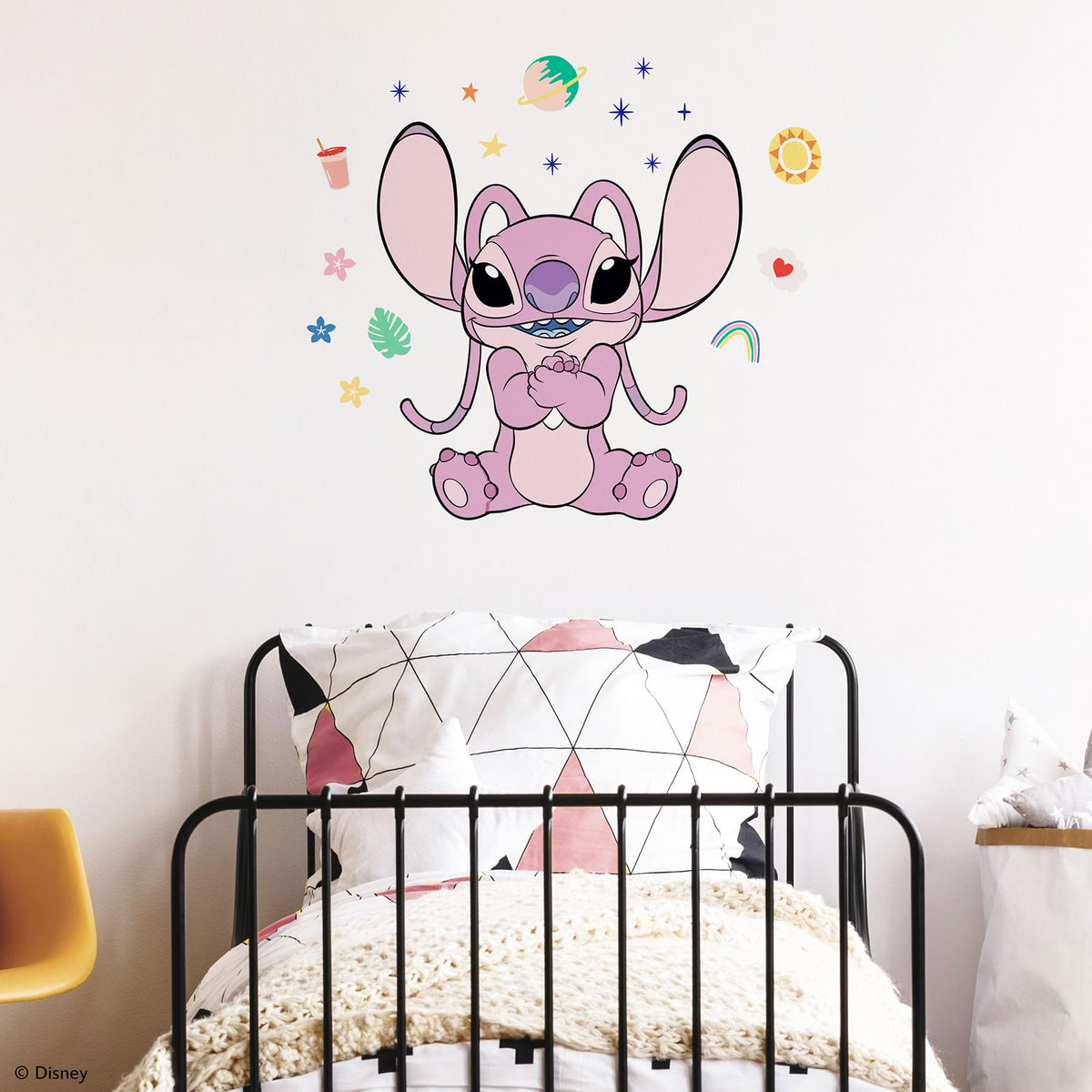 RoomMates tropical accents and stars bring color to nurseries and play spaces.