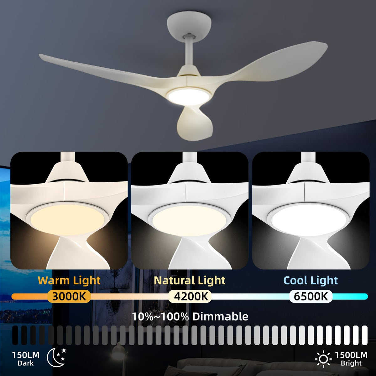 Roomratv reverse mode distributes warm air for cozy winters