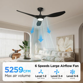 Roomratv offers 6 speeds and 3 timer options for flexible use