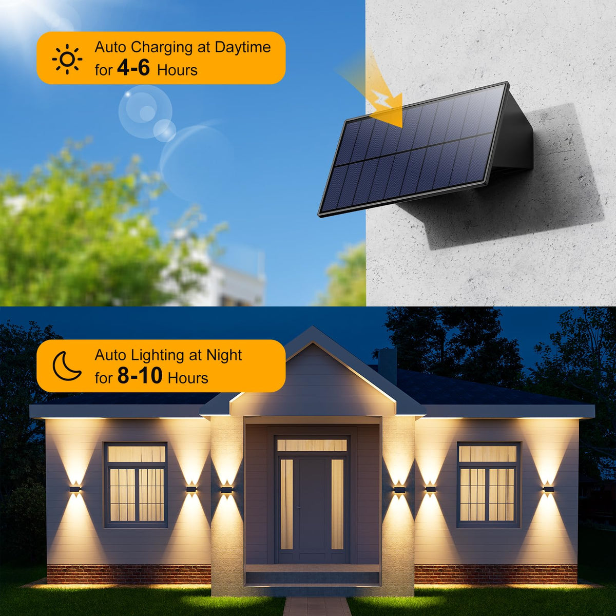 Roopure IP65 durable ABS housing withstands weather for year-round outdoor use