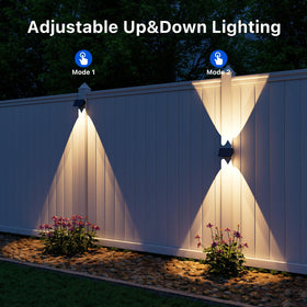 Roopure warm ambient lighting enhances porch, deck, and garden evenings
