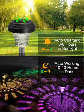 IP67 waterproof ROOR lights withstand rain and snow for year-round use.