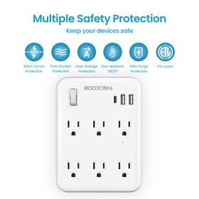 Rootoma USB-C smart charging port delivers efficient power