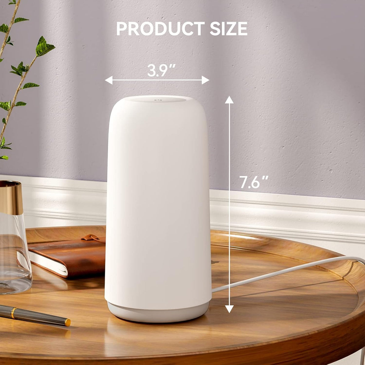 Low brightness setting provides gentle reading light with ROOTRO.