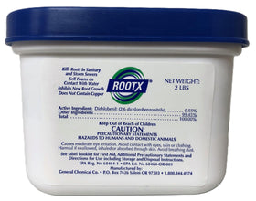 ROOTX will not instantly unblock a blocked sewer line