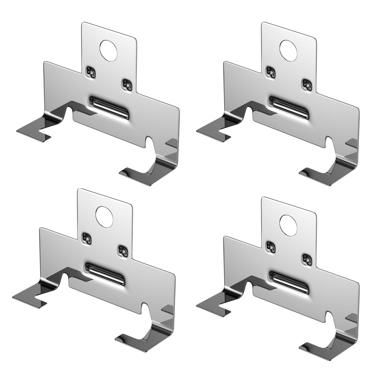 ROOWINTOO galvanized steel clip detail resisting rust for longevity