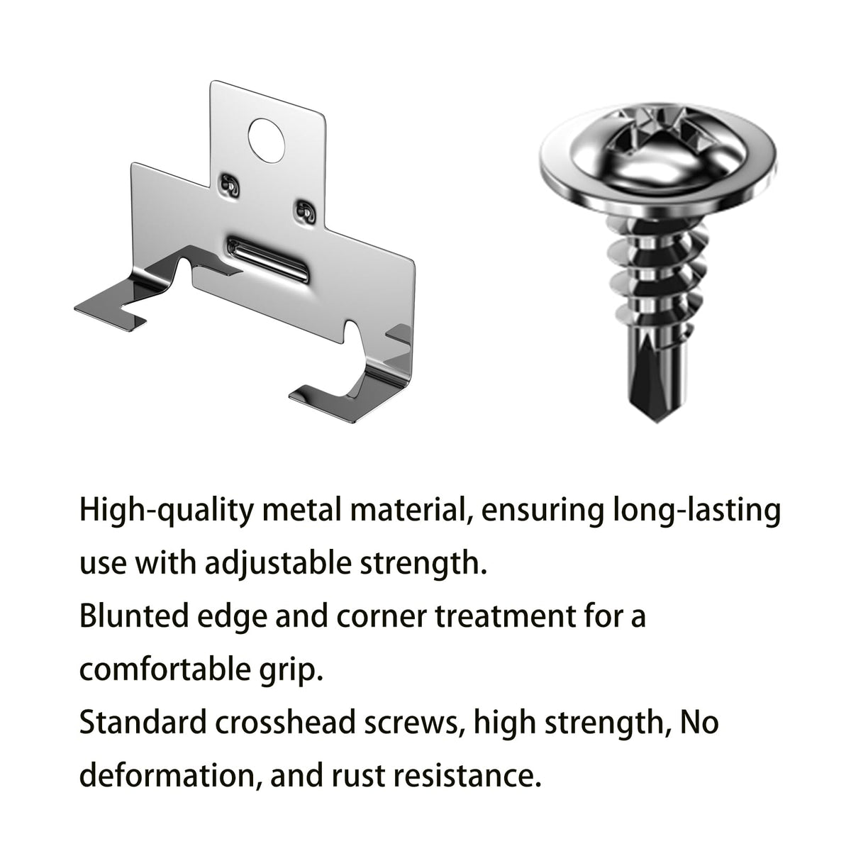 ROOWINTOO clips shown with torsion spring compatibility for secure downlight mounting