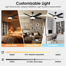 Ropelux remote and app settings manage timers and light.