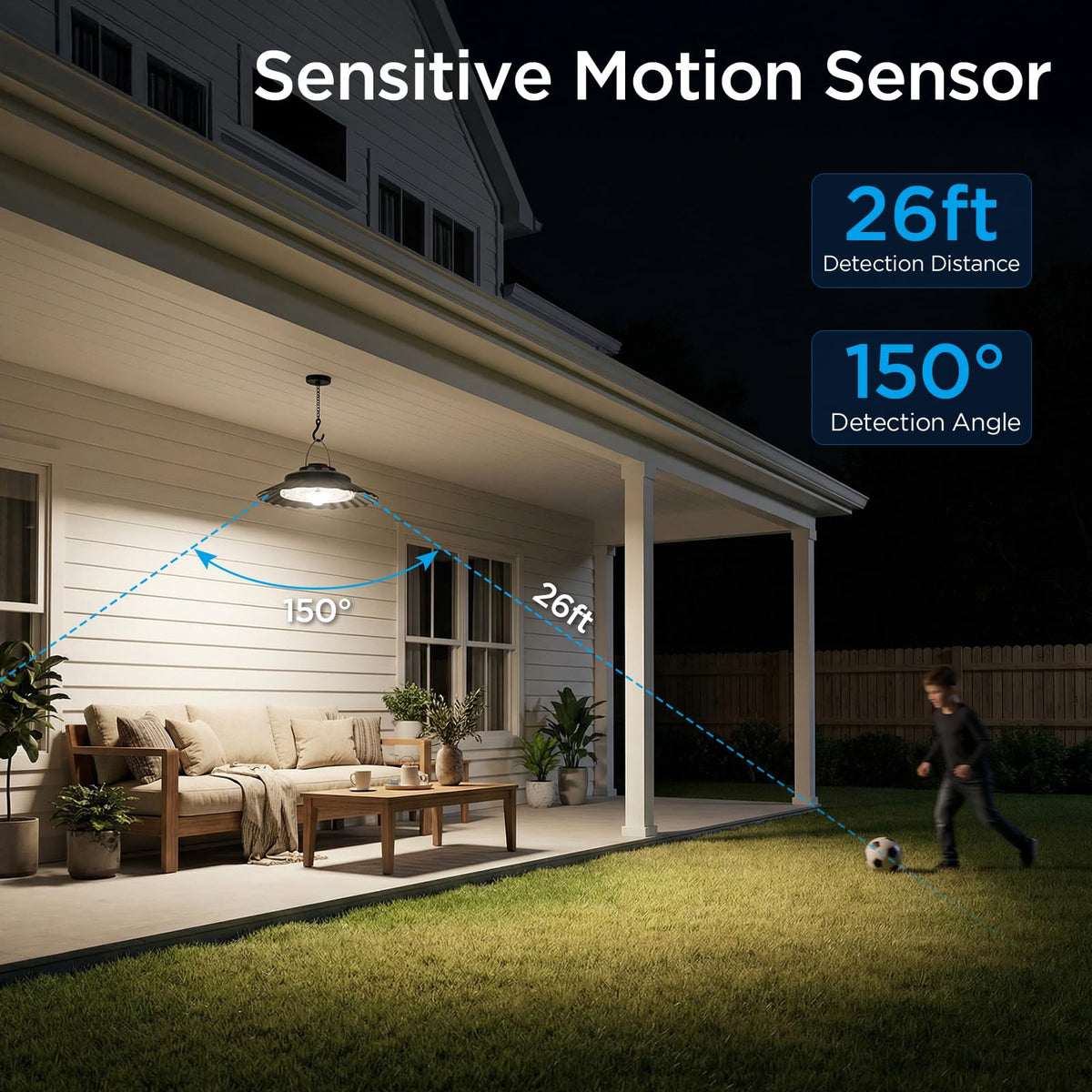 Ropelux IP65 waterproof solar lights withstand rain and snow for year-round outdoor use