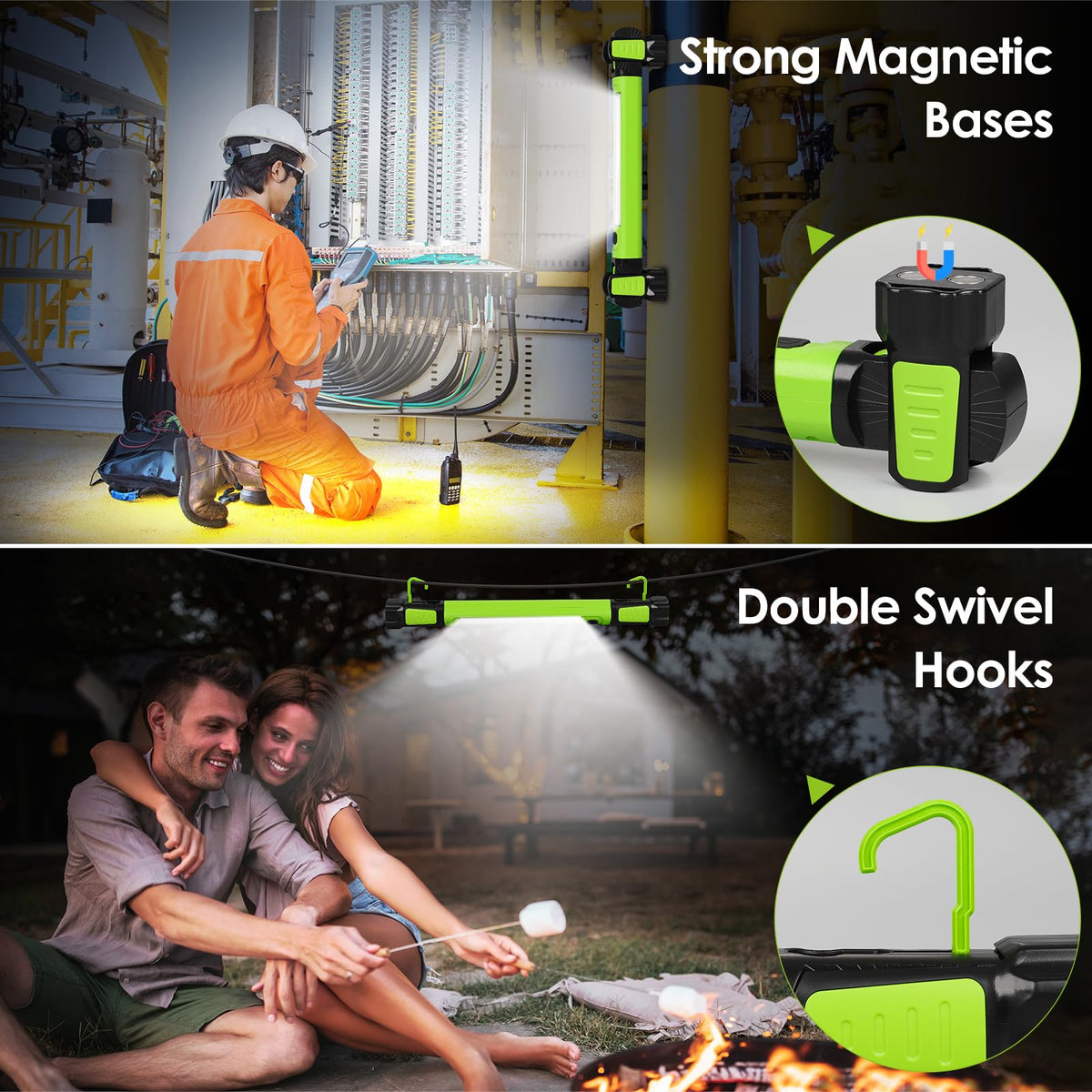 Ropelux rugged ends emphasize durable rubber guards for everyday durability.