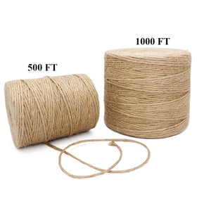 Rophomor jute twine garden trellis use for strong plant support and bindings.